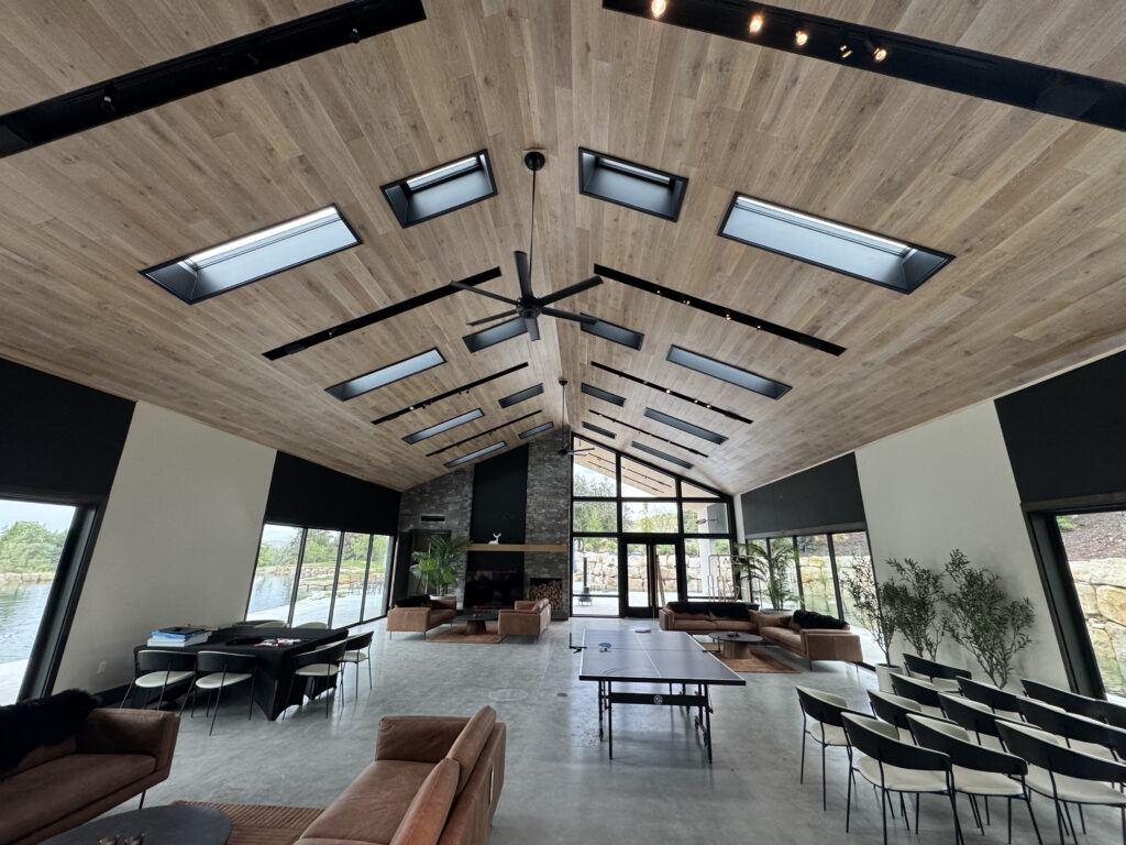 Professional lighting installed in a Treasure Valley home
